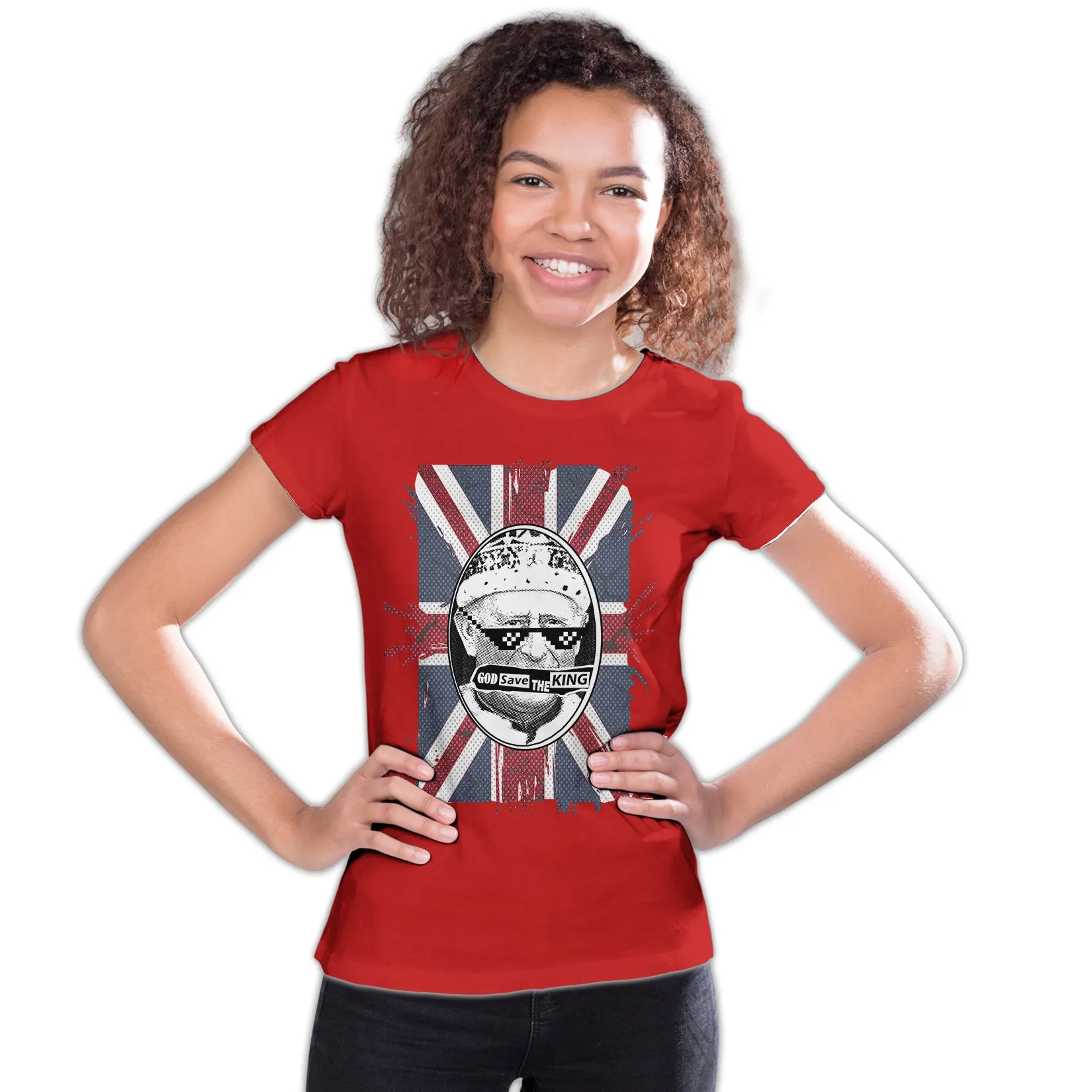 Urban Attitude Kings Coronation 2023 God Save The King 02 Youth T-shirt