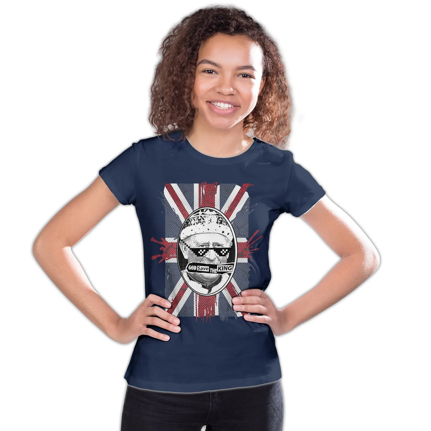 Urban Attitude Kings Coronation 2023 God Save The King 02 Youth T-shirt