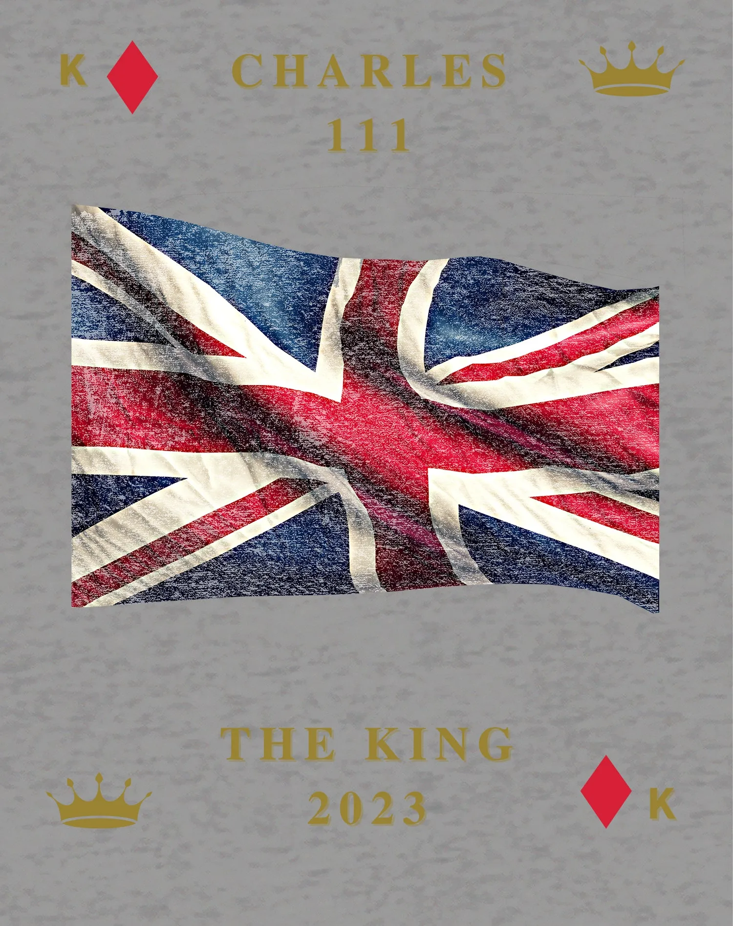 Urban Attitude Kings Coronation 2023 Great Britain Flag Women's T-shirt