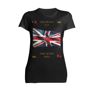 Urban Attitude Kings Coronation 2023 Great Britain Flag Women's T-shirt