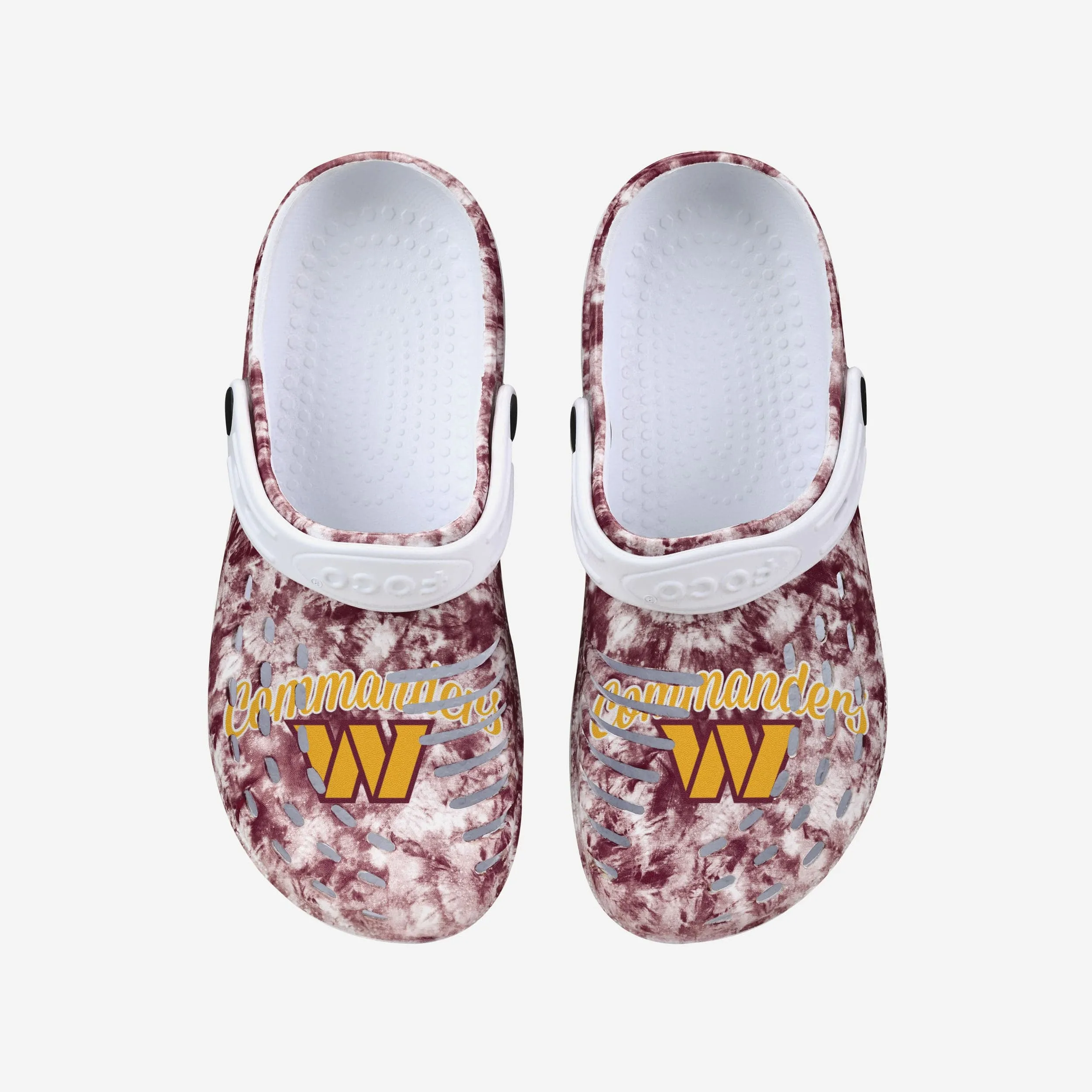 Washington Commanders Womens Cloudie Clog With Strap