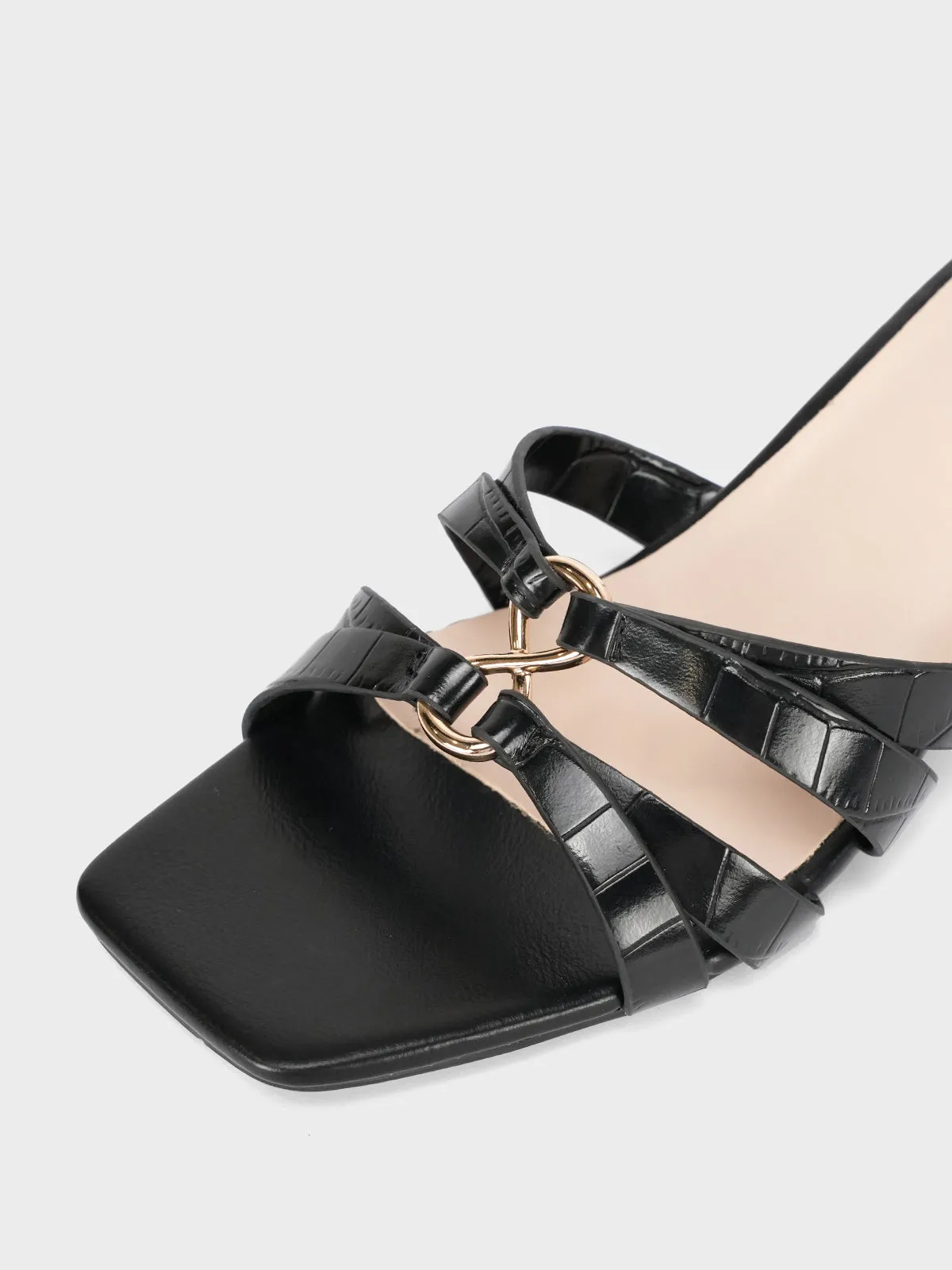Women "ALEZAE" Block Heel Sandals