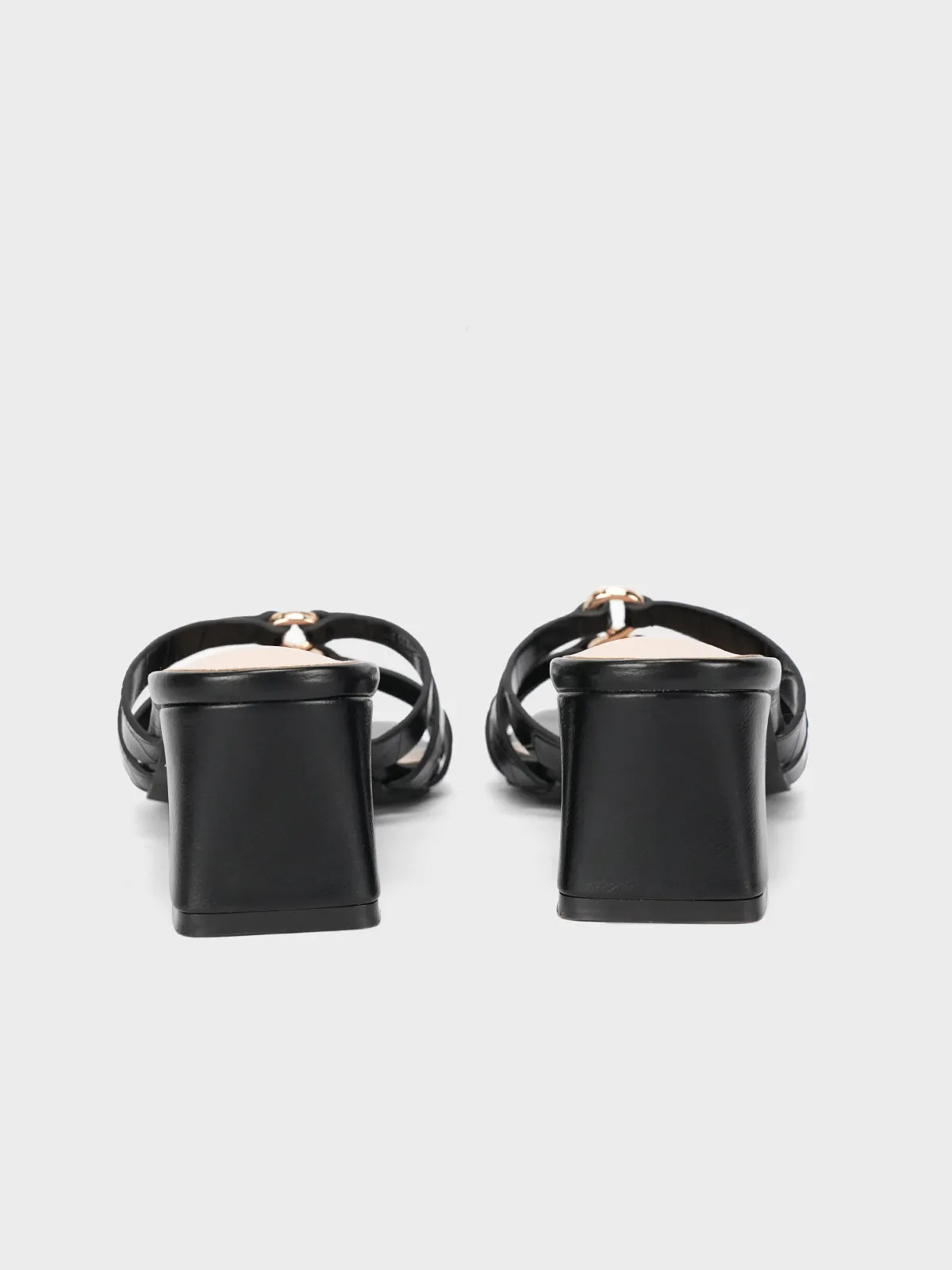 Women "ALEZAE" Block Heel Sandals