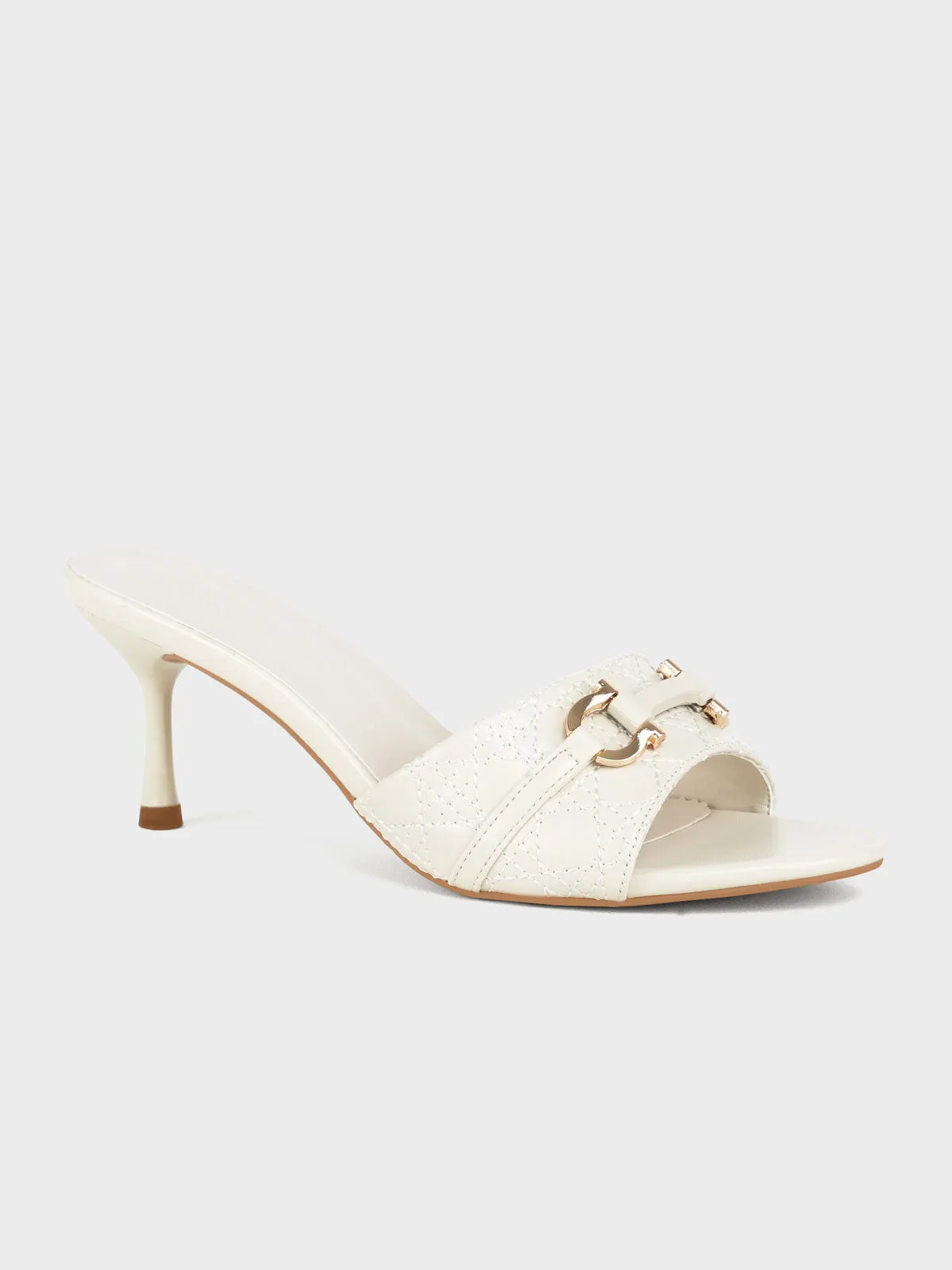 Women "FELISA" Spool Heels Sandals
